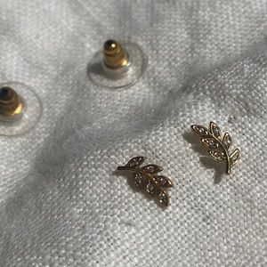 18k Gold Plated Swarovski Crystal Earrings